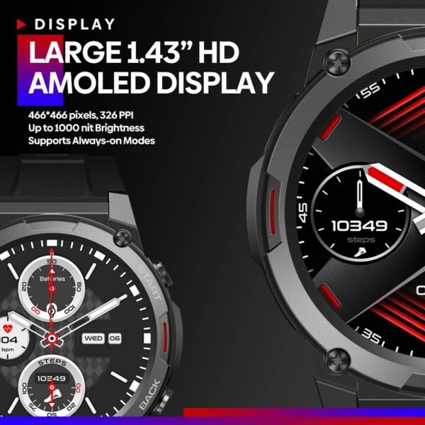 Zeblaze Vibe 7 Pro Rugged Smart Watch  - Image 3