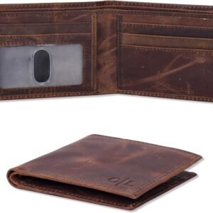 Oak Leathers Slim Leather Wallet