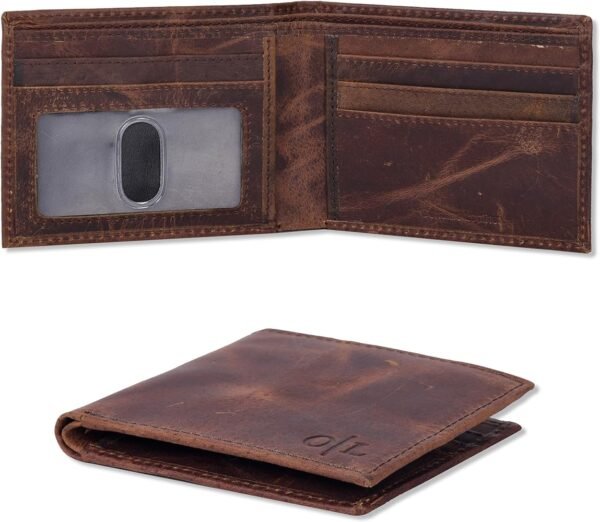 Oak Leathers Slim Leather Wallet