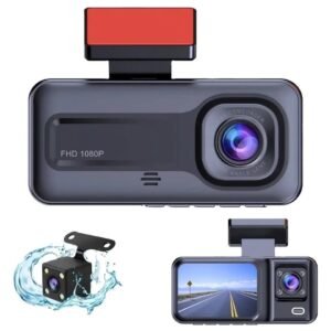 Zimtop A98 WiFi 1080 Vehicle Dash Camera With 64GB Memory Card