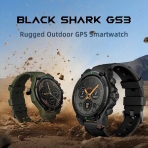 Black Shark GS3 5ATM & IP69K Waterproof AMOLED Bluetooth Calls Rugged Smart Watch