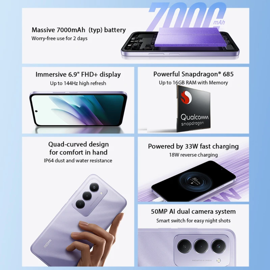 Pre-Order Global Version Xiaomi Redmi 15 4G - Image 3